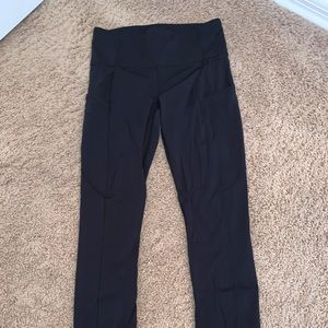 Lululemon fast and free leggings WITH POCKETS